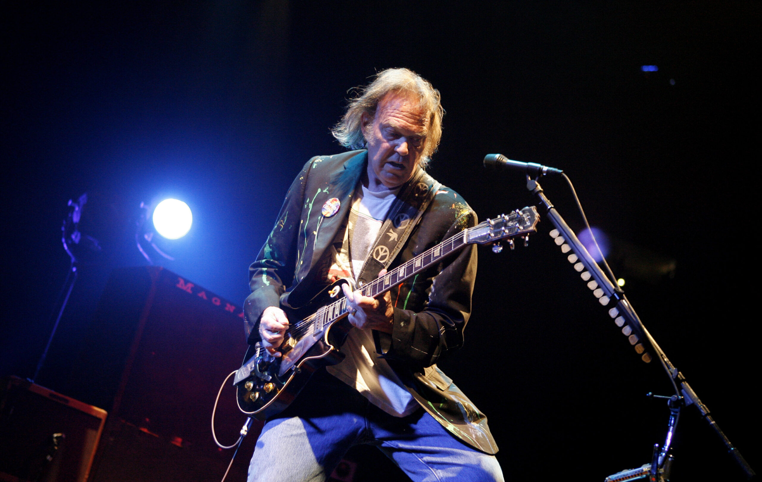 Young down by boardwalk for benefit show