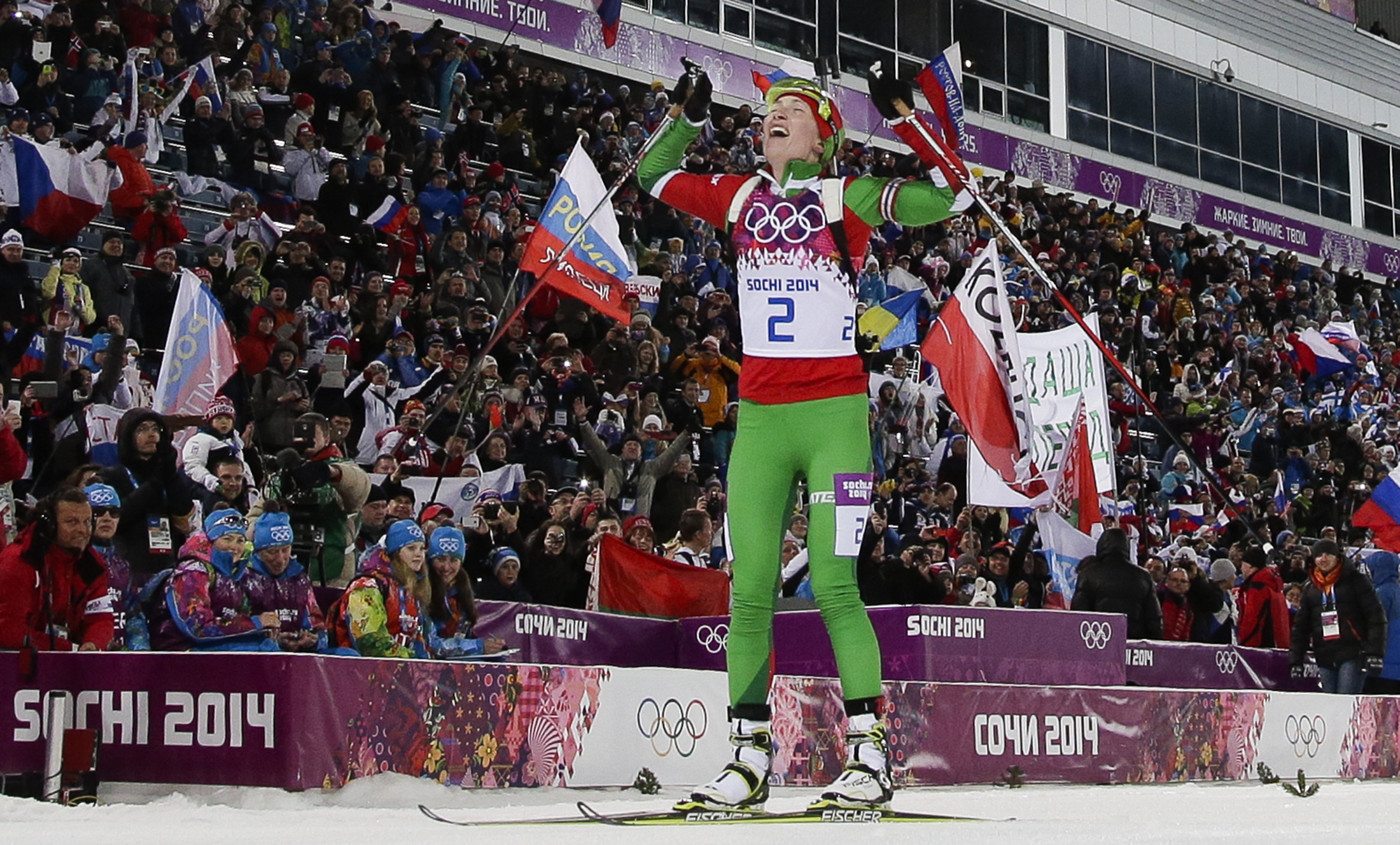 Belarus has big day at Sochi Olympics