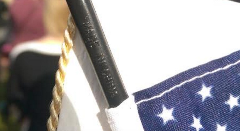 White House Distributes American Flags Made in China