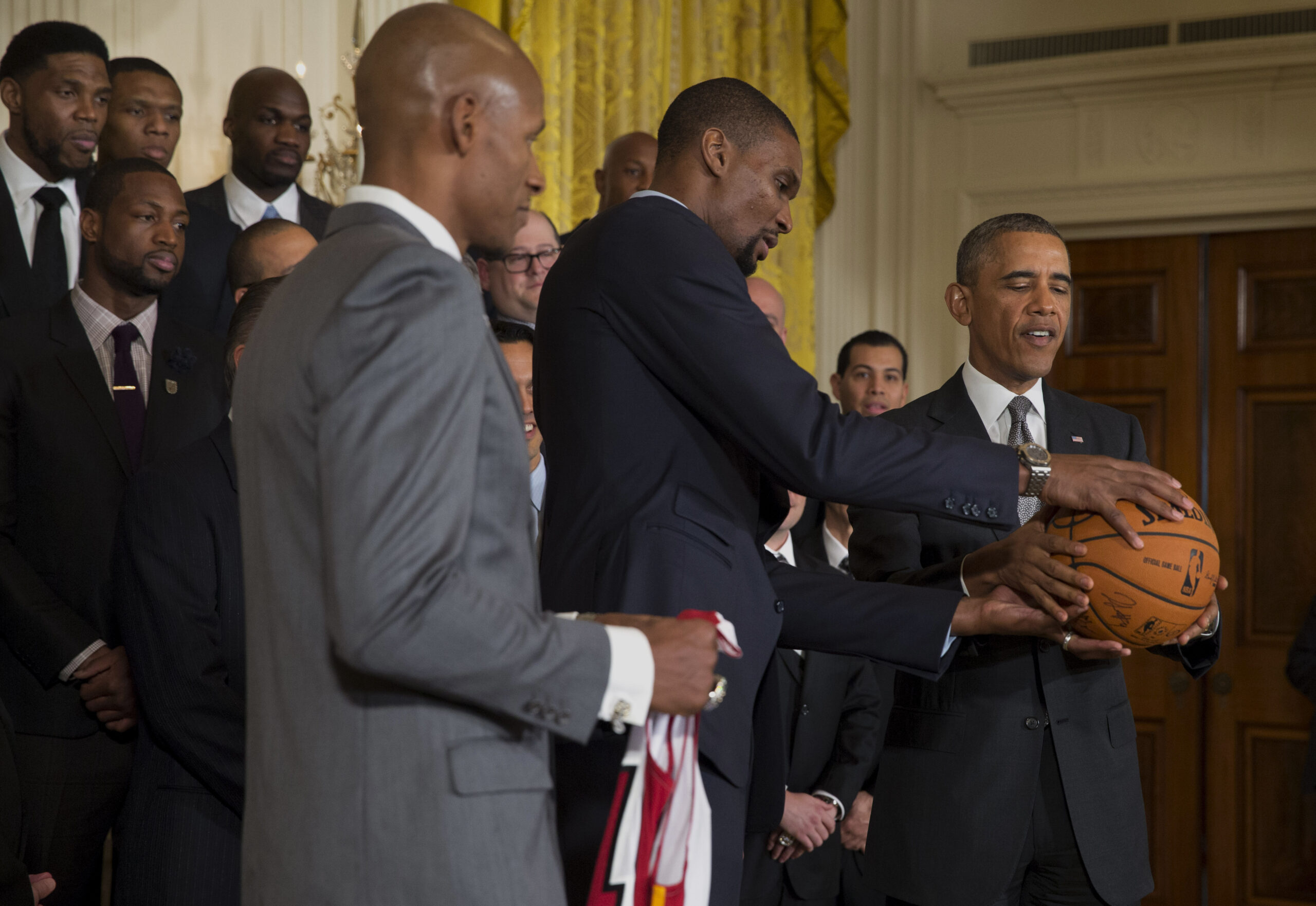 Like Miami Heat, Obama says he’s fighting for ‘respect’