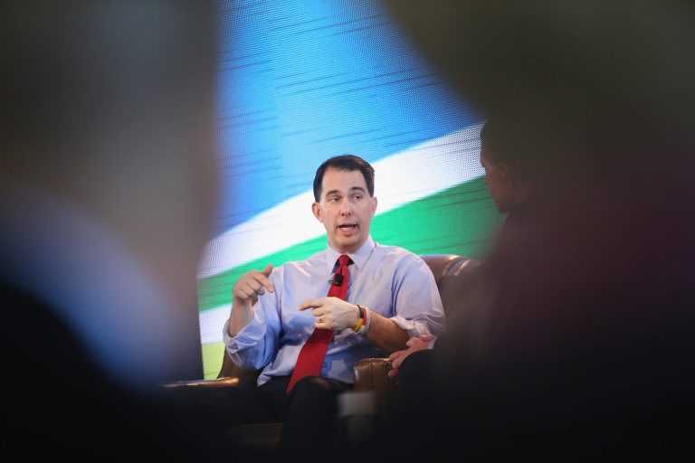 Walker has been getting a hard time at the hands of mainstream and left-leaning media. (Getty)