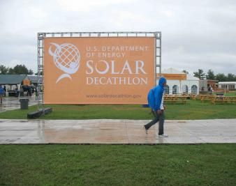Solar Decathlon’s Rainy Start