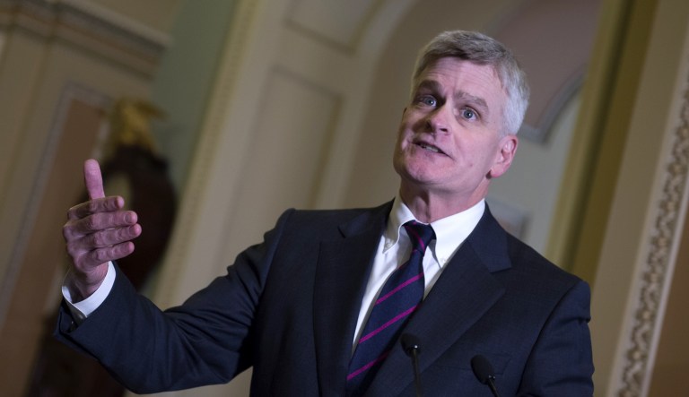 Republicans disagree over whether Congress or the White House should pay insurers for lowering healthcare expenses for low-income customers. (AP Photo/Molly Riley)