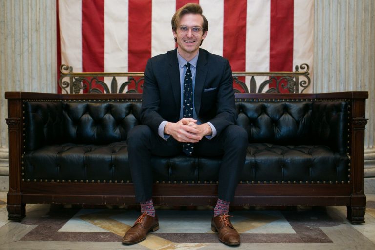 Taylor Jordan works on the House Science, Space and Technology Committee, which is focused on Environmental Protection Agency and National Oceanic and Atmospheric Administration policy issues. (Graeme Jennings/Examiner)