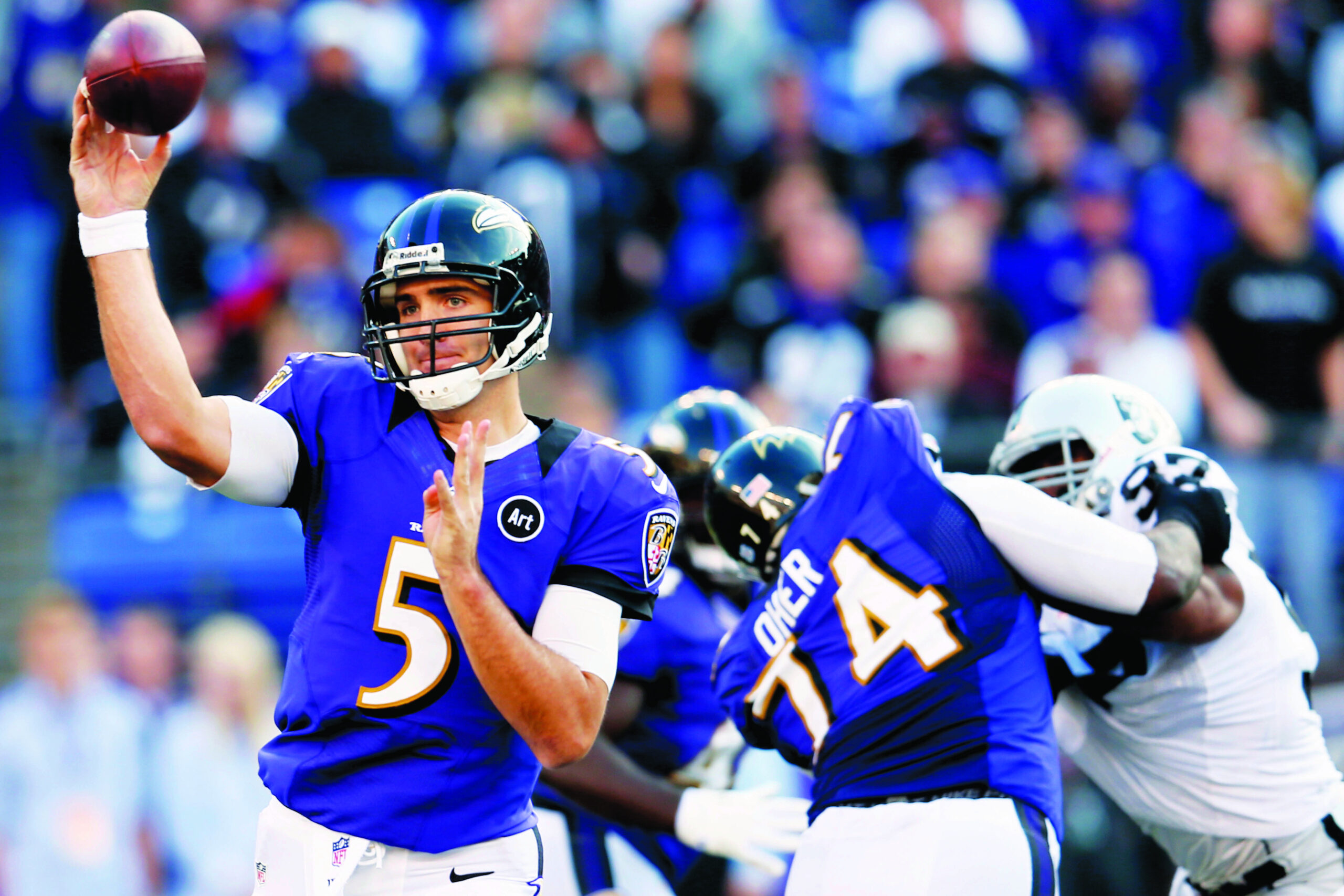 Ravens score rout of Raiders