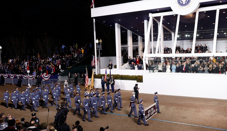 Col. Rob Manning confirmed the Pentagon has received guidance that President Trump would like the parade to showcase the U.S. military. (AP Photo/Pablo Martinez Monsivais)