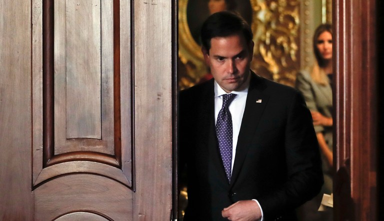Sen. Marco Rubio, R-Fla., is reportedly collaborated with Ivanka Trump on promoting a paid leave program. However, while Rubio's intentions in formulating paid leave policy are good, but good intentions do not make good policy. (AP Photo/Pablo Martinez Monsivais)
