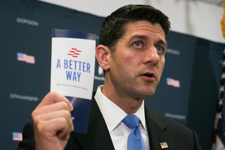 House Speaker Paul Ryan's 
