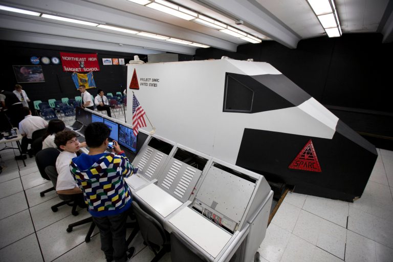 Students ‘blast off’ after space program saved