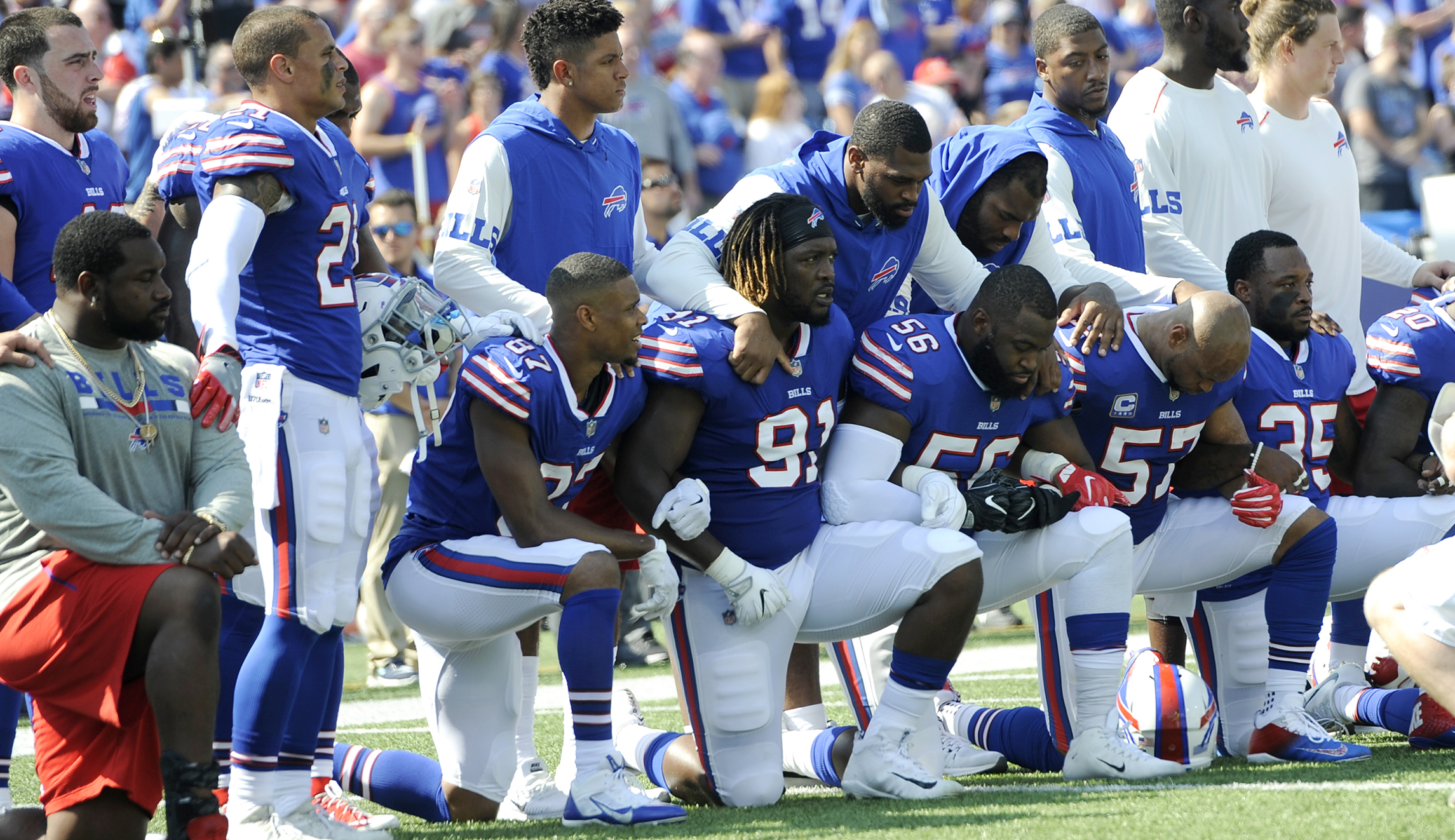 Go ahead, NFL — take that knee; refuse to salute