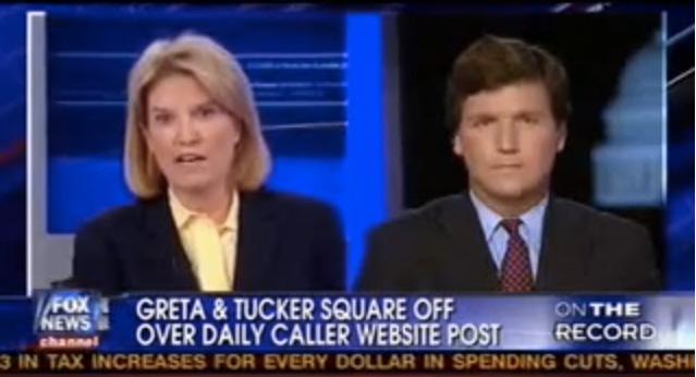 The Greta Van Susteren vs. Tucker Carlson feud