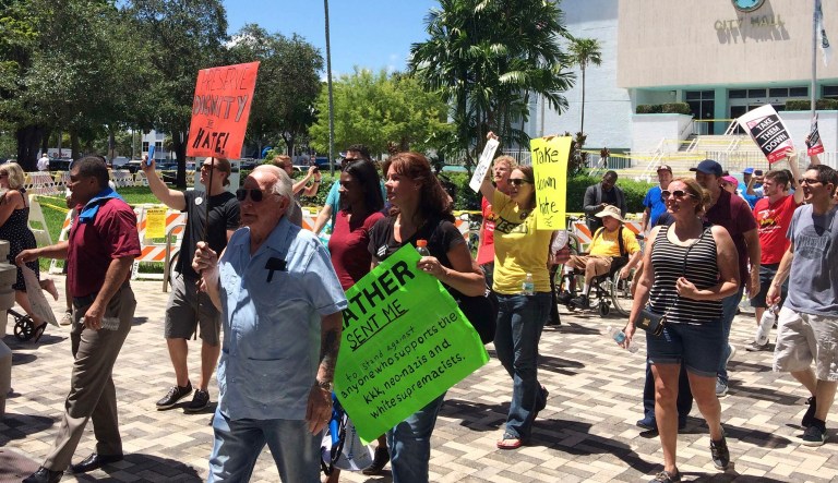 A former Republican secretary of state and Atlanta's former Democrat mayor are warning that Americans need to learn to work together instead of fighting each other on every public policy issue. (AP Photo/Terry Spencer)