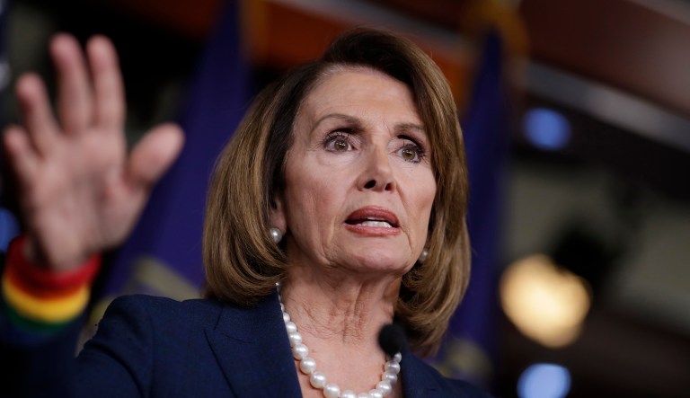 Earlier in the day, Pelosi told reporters she does not plan to step down as leader and called herself a 