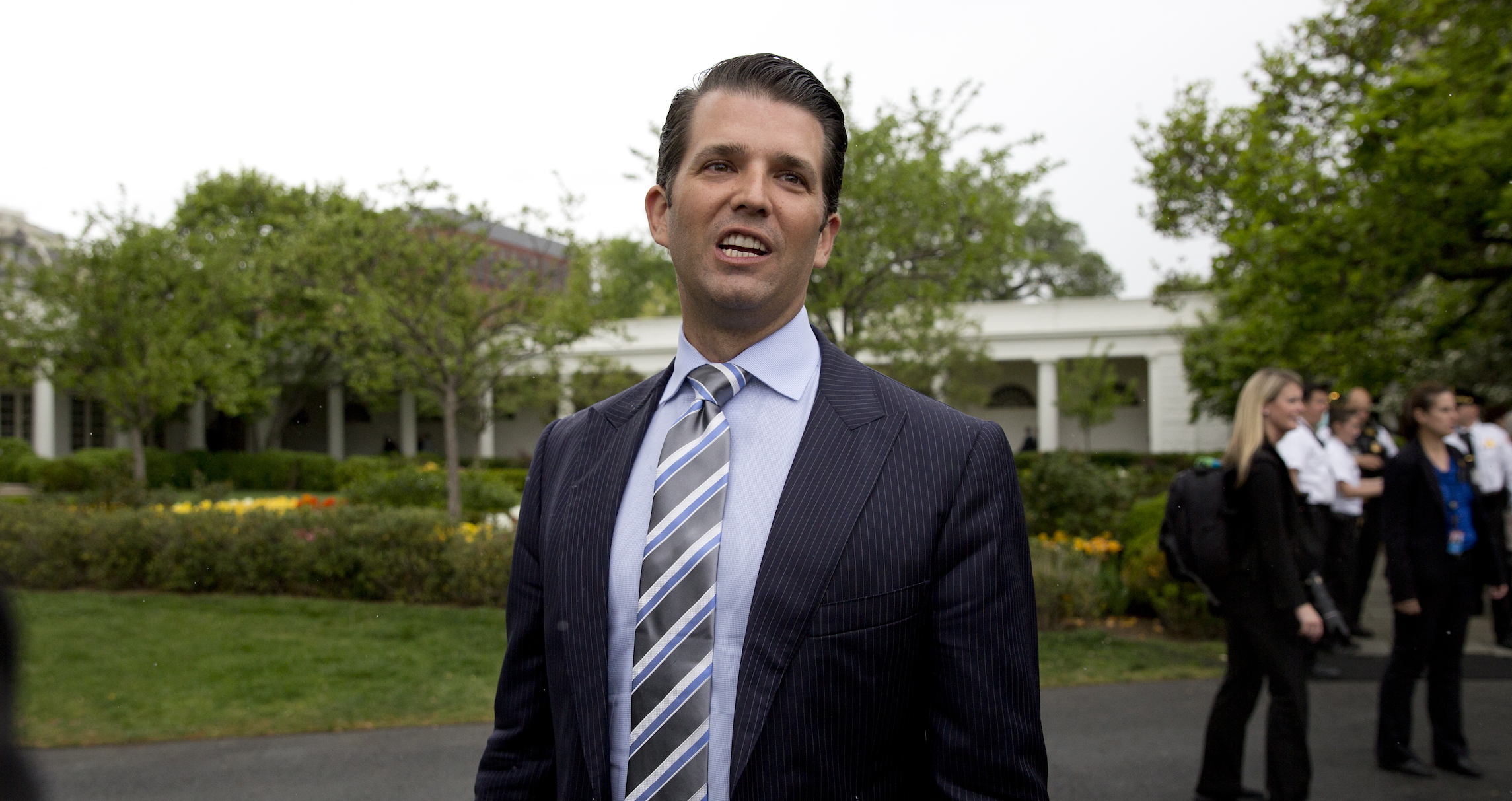 Donald Trump Jr. promotes tweet linking firing of Clinton’s FBI director to Vince Foster death