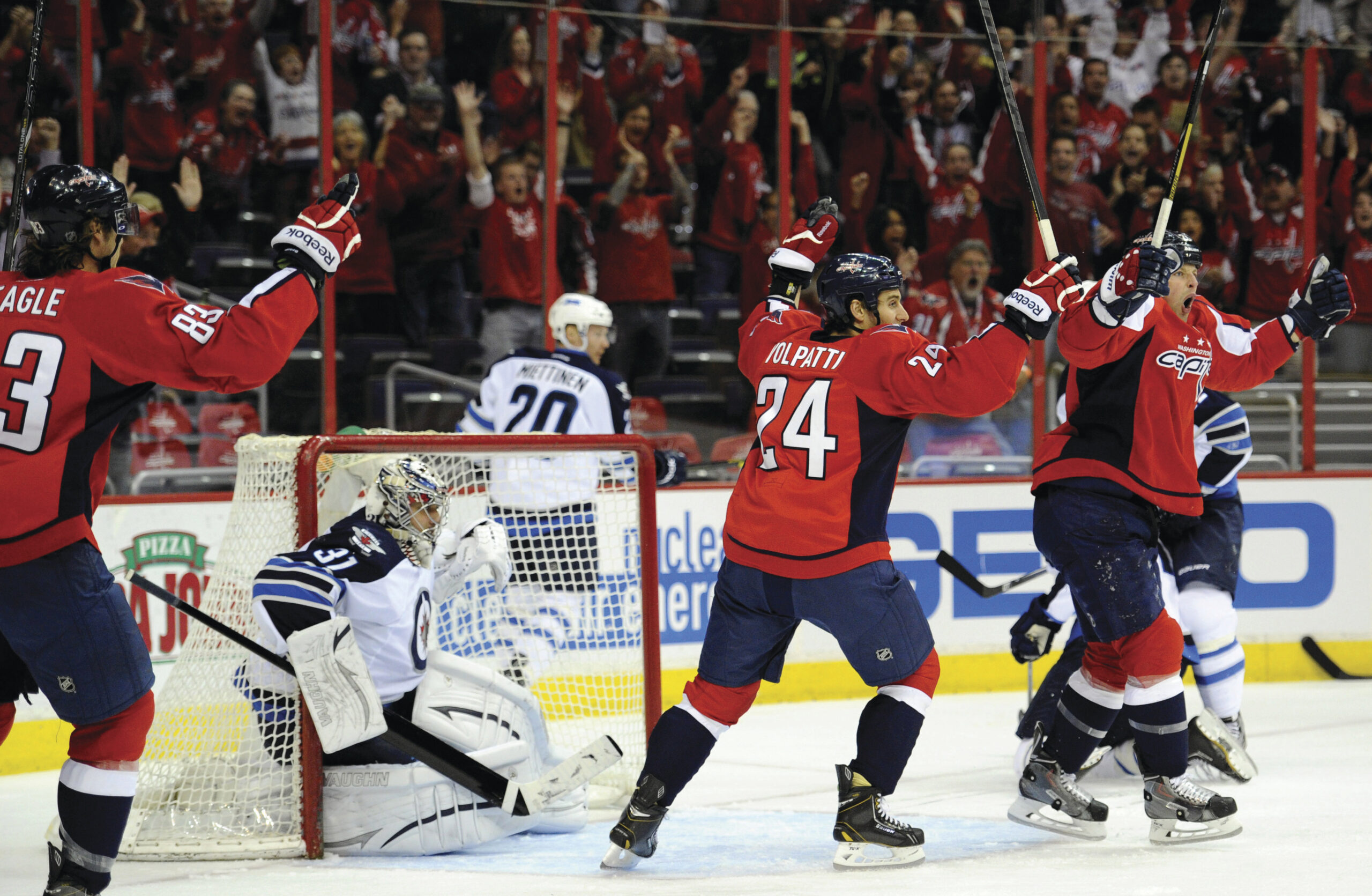 Not an easy road, but the Capitals are division champions again