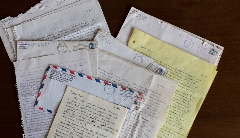 Former President Barack Obama's old love letters to his college girlfriend Alexandra McNear is being made available to researchers by Emory University. (Ann Borden/Emory University via AP)