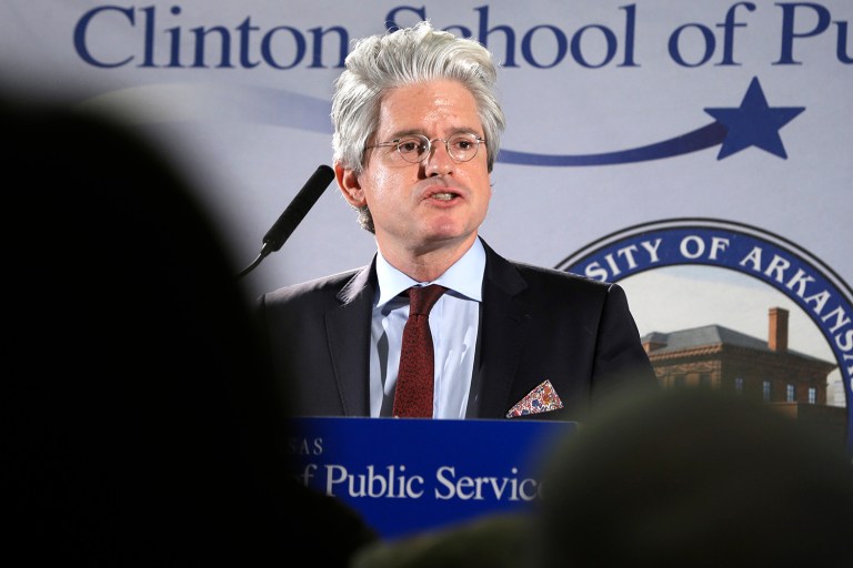 David Brock was quickly treated and stabilized. (AP Photo/Danny Johnston)