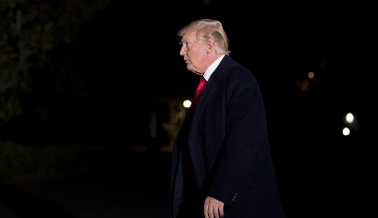 When the Access Hollywood tape surfaced in late 2016, Trump apologized for the way he spoke. (AP Photo/Manuel Balce Ceneta)