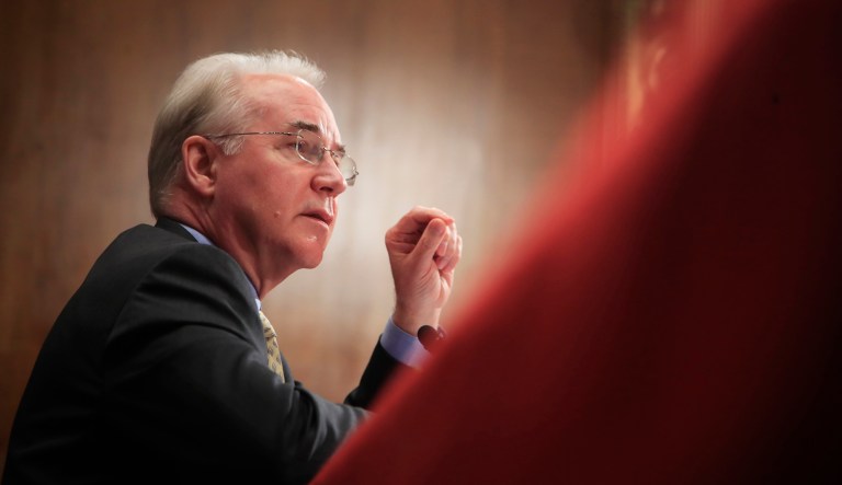 Health and Human Services Secretary Tom Price resigned from the Trump administration in the wake of a scandal involving his use of charter planes. (AP Photo/Manuel Balce Ceneta)