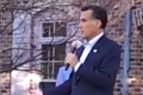 With rich friends, Romney defends American dream