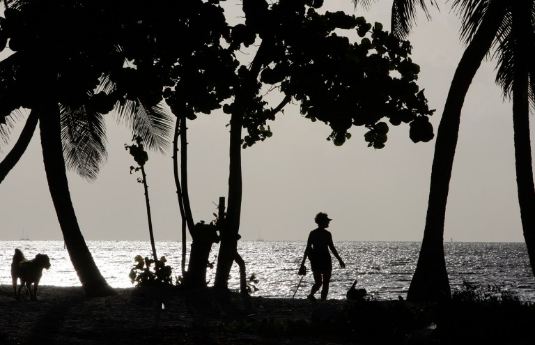 Court documents reveal a 23-year-old man had intended to make a bomb, bury it in the sand in Key West, Fla., and detonate it remotely. (AP Photo/Lynne Sladky)