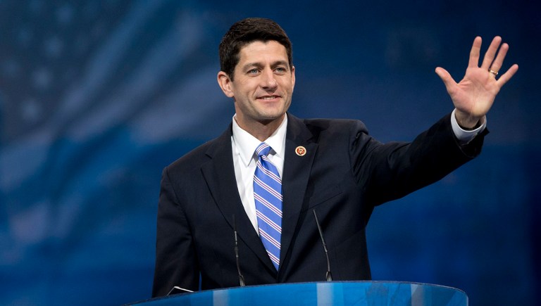 I cant speak for his stage presence but in private I find his temperament to be much better, Ryan said. (AP Photo/Manuel Balce Ceneta, File)