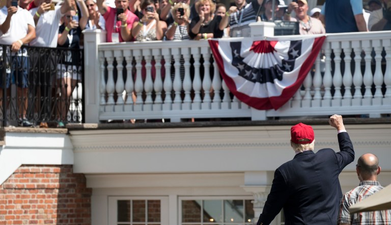 Trump is scheduled to stay at the golf resort in August while renovations take place at the White House. (AP Photo/Carolyn Kaster)