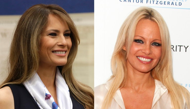 First lady Melania Trump penned a letter to Pamela Anderson thanking her for the 