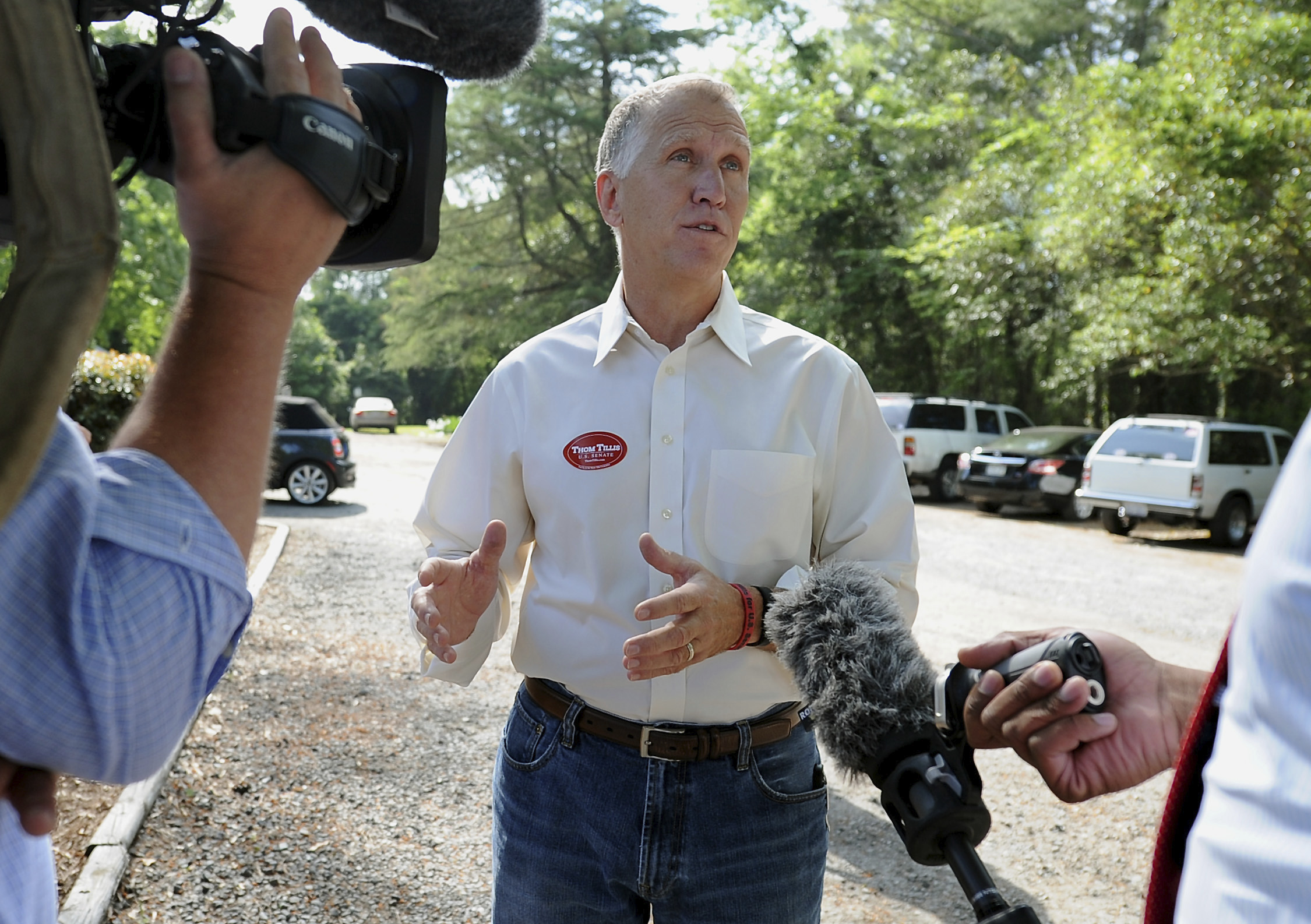 North Carolina lawmaker Thom Tillis wins GOP Senate nomination