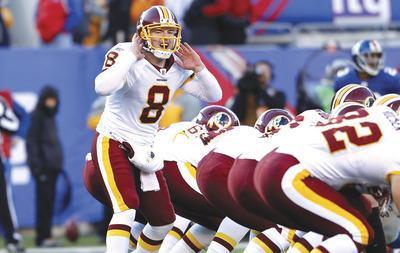 Jeff Zelevansky/Getty Images
Washington Redskins quarterback Rex Grossman threw for fewer than 200 yards with two interceptions and had a 65.5 quarterback rating against the Giants.