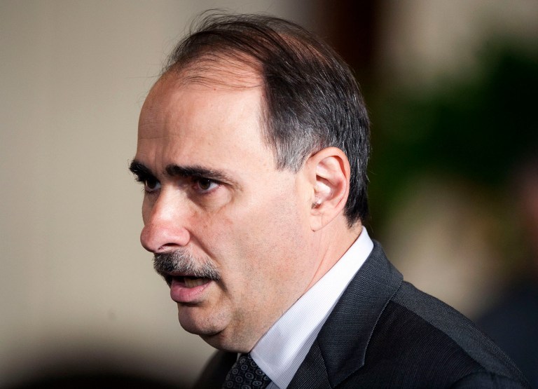 In an interview with CNN contributor and former Obama administration official David Axelrod, Buzzfeed's editor-in-chief said he believed its audience was smart enough to view the Trump dossier with skepticism. (Joshua Roberts/Bloomberg)
