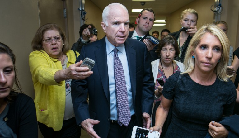 The nonpartisan Congressional Budget Office has not scored how the bill would impact insurance coverage or the federal deficit. Any bill that seeks to use reconciliation needs to reduce the federal deficit. (Graeme Jennings/Washington Examiner)