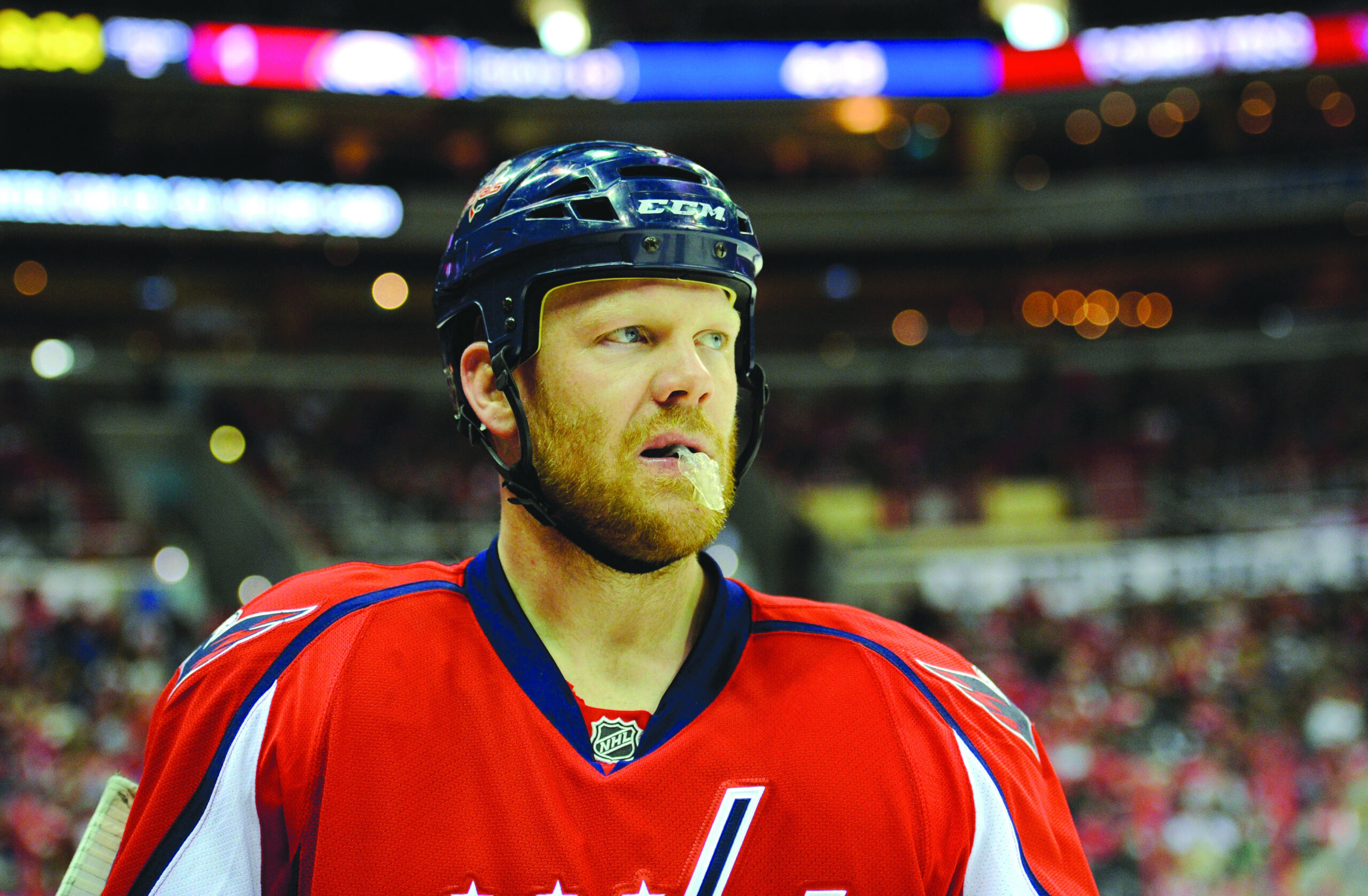 Capitals’ John Erskine not happy with suspension