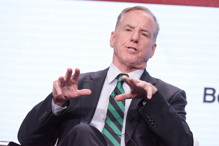 Former chairman of the national Democratic Party Howard Dean's 50-state campaign was focused on getting connected with the macro problem. The Election Day losses evaporated everything that Dean had put in place for the comeback midterms of 2006. (Photo by Richard Shotwell/Invision/AP)