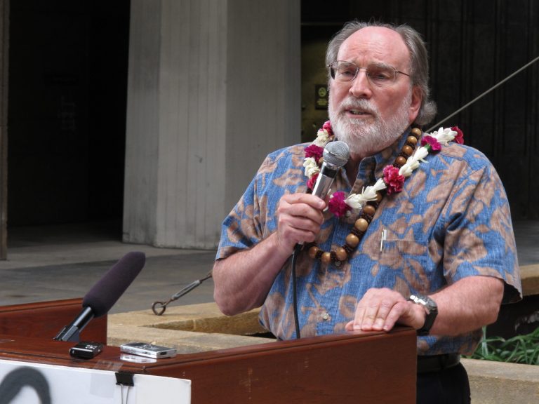 After a debate ranging from space exploration to foster children, lawmakers approved final spending on programs and construction projects for fiscal 2014-15 and sent the budget to Gov. Neil Abercrombie. (AP Photo/Oskar Garcia)