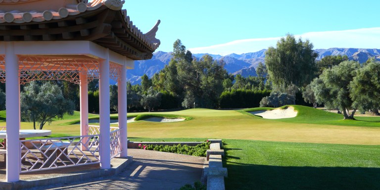 Amid California's epic drought, Palm Springs residents and the area's vast expanse of golf resorts are among the state's heaviest water users, sucking up more than 200 gallons per person each day.Â (Courtesy of Sunnylands Resort)
