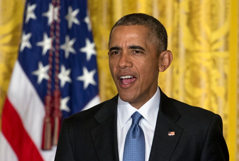 The decision giving women the right to end early pregnancies, President Obama said, affirmed a 