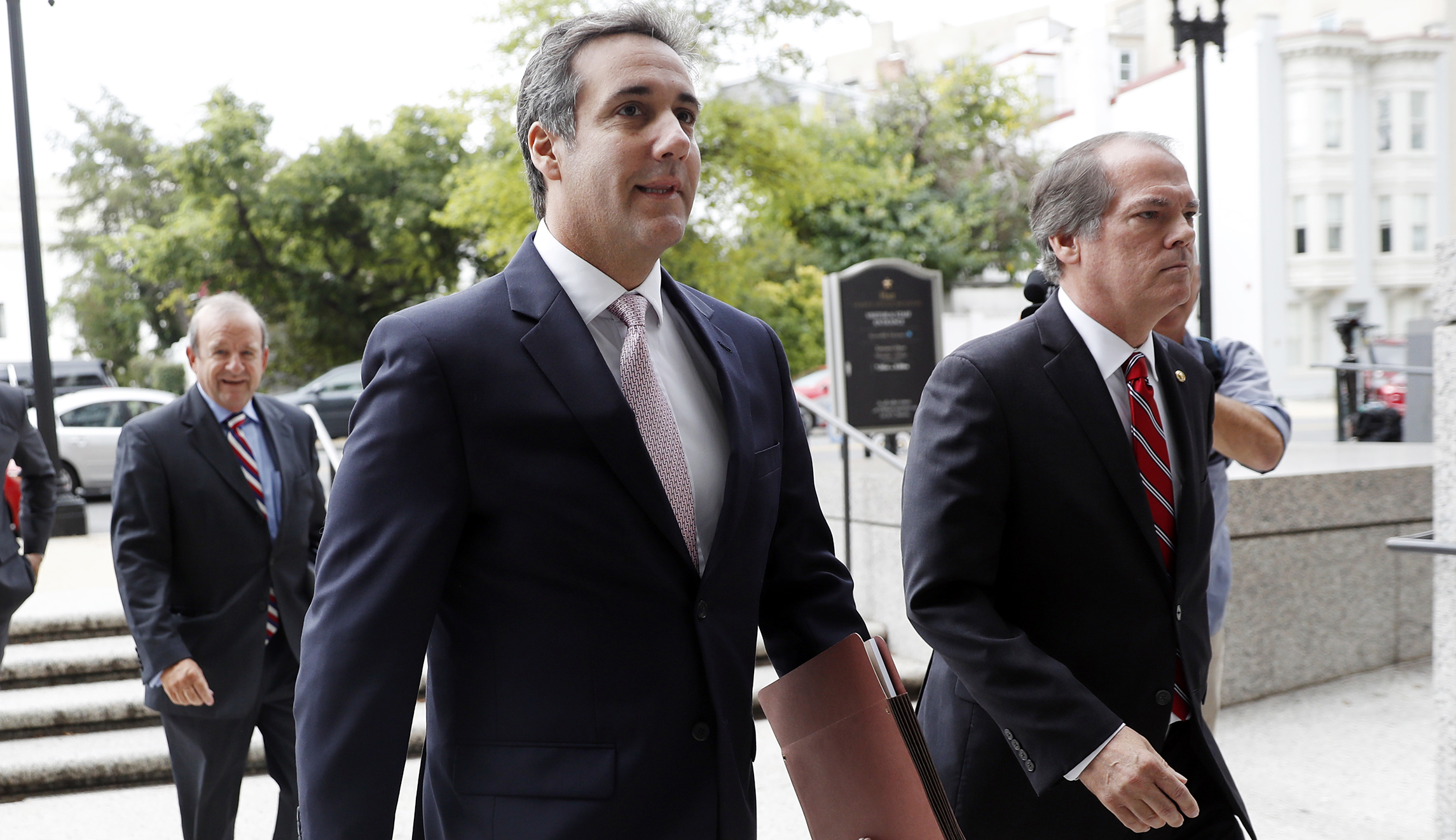 Trump lawyer Michael Cohen blasts Russia investigations to Senate Intelligence Committee