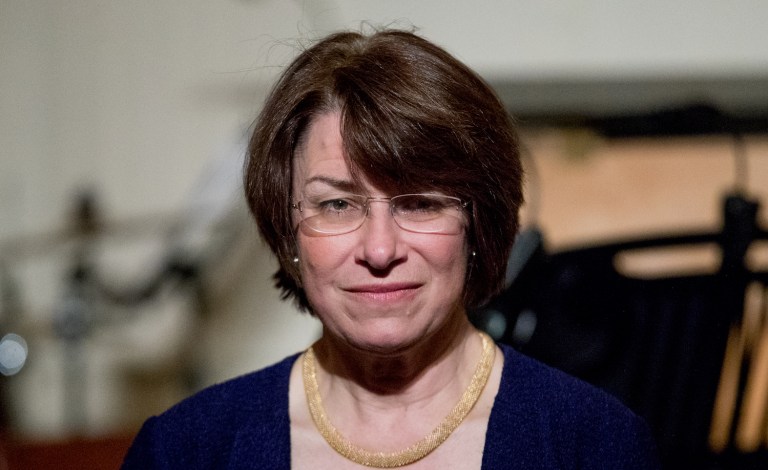 Klobuchar is only the latest high-profile Democrat to be mentioned as a 2020 possibility. (AP Photo/Andrew Harnik)