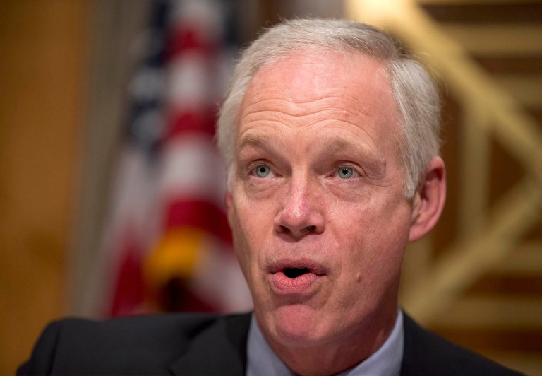 Sen. Ron Johnson says he intends to support the eventual Republican nominee. (AP Photo/Manuel Balce Ceneta)