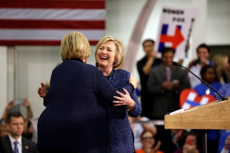 Calling Hillary Clinton unqualified 