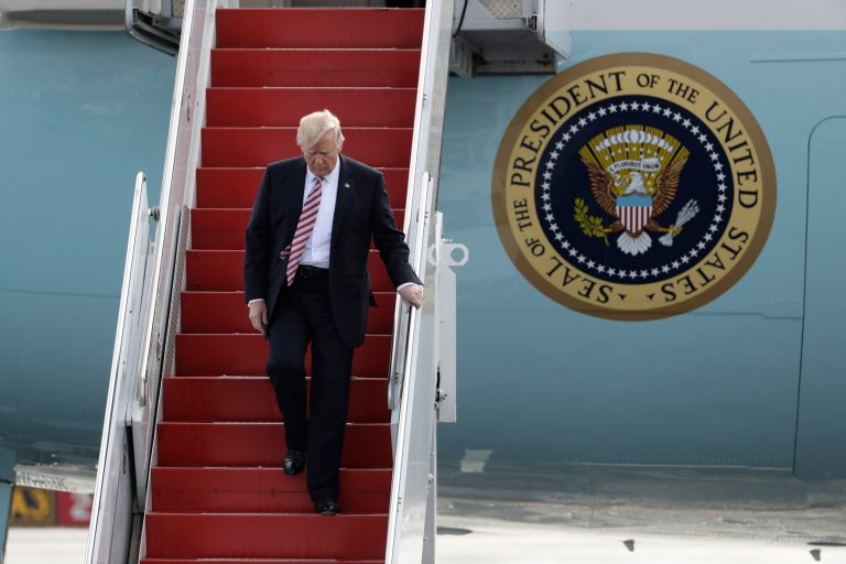 President Trump's use of Twitter to criticize the cost of the Pentagon's acquisition programs had no major impact on companies' 2016 earnings, according to one analyst. (AP Photo/Matt Slocum)