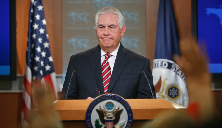 The change is one of the first examples of a long-promised reorganization of the State Department. (AP Photo/Pablo Martinez Monsivais)