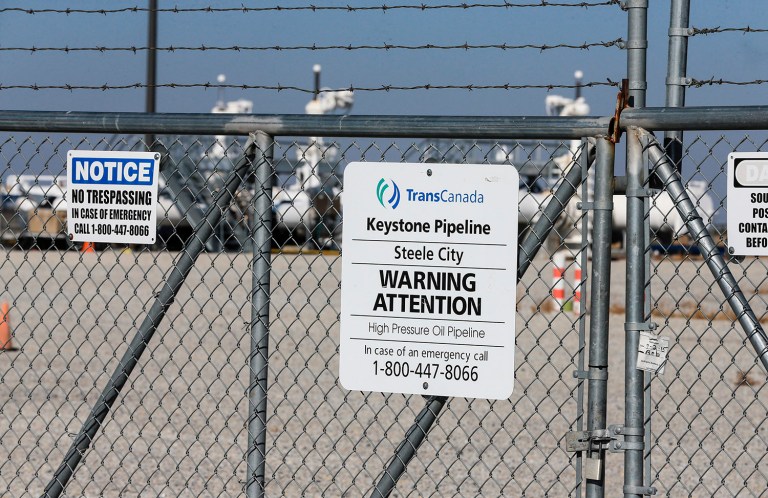 TransCanada officials say they expect approval as the permit deadline approaches. (AP Photo/Nati Harnik)