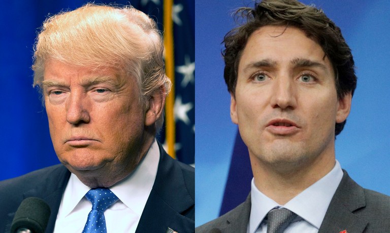Trudeau's office says Trump expressed his condolences to Trudeau and the Canadian people and offered to provide any assistance needed. (AP Photos)