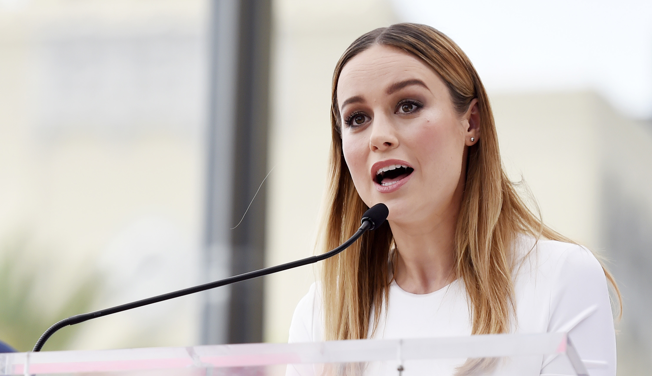 Brie Larson doesn’t want you reviewing her superhero movie, white males