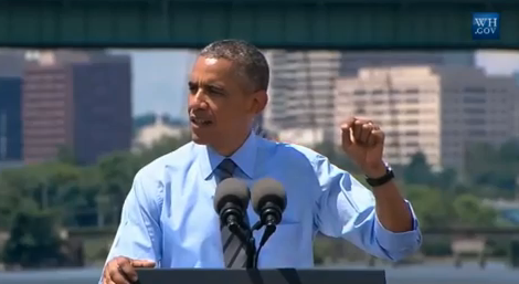 VIDEO: Obama pushes plan for private funding of public roads