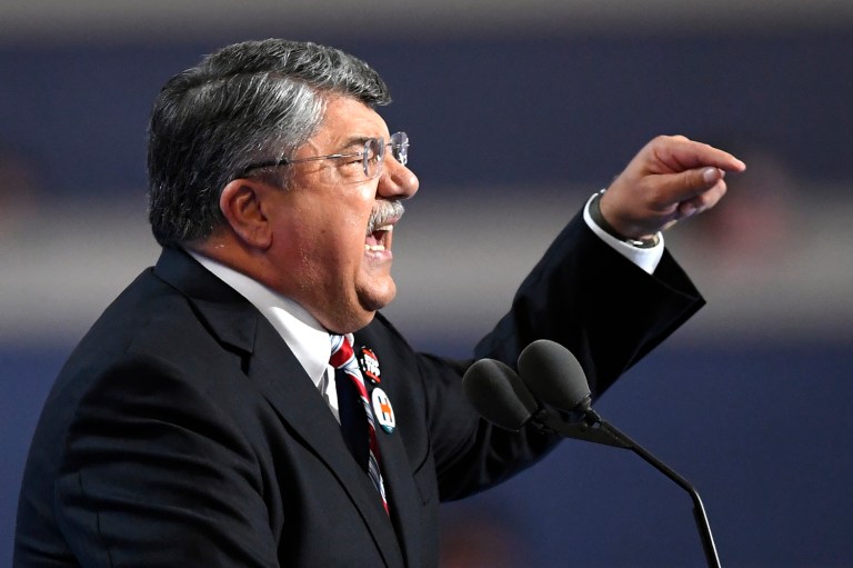 AFL-CIO President Richard Trumka said he was certain that Hillary Clinton would continue to oppose the TPP deal. (AP Photo/Mark J. Terrill)