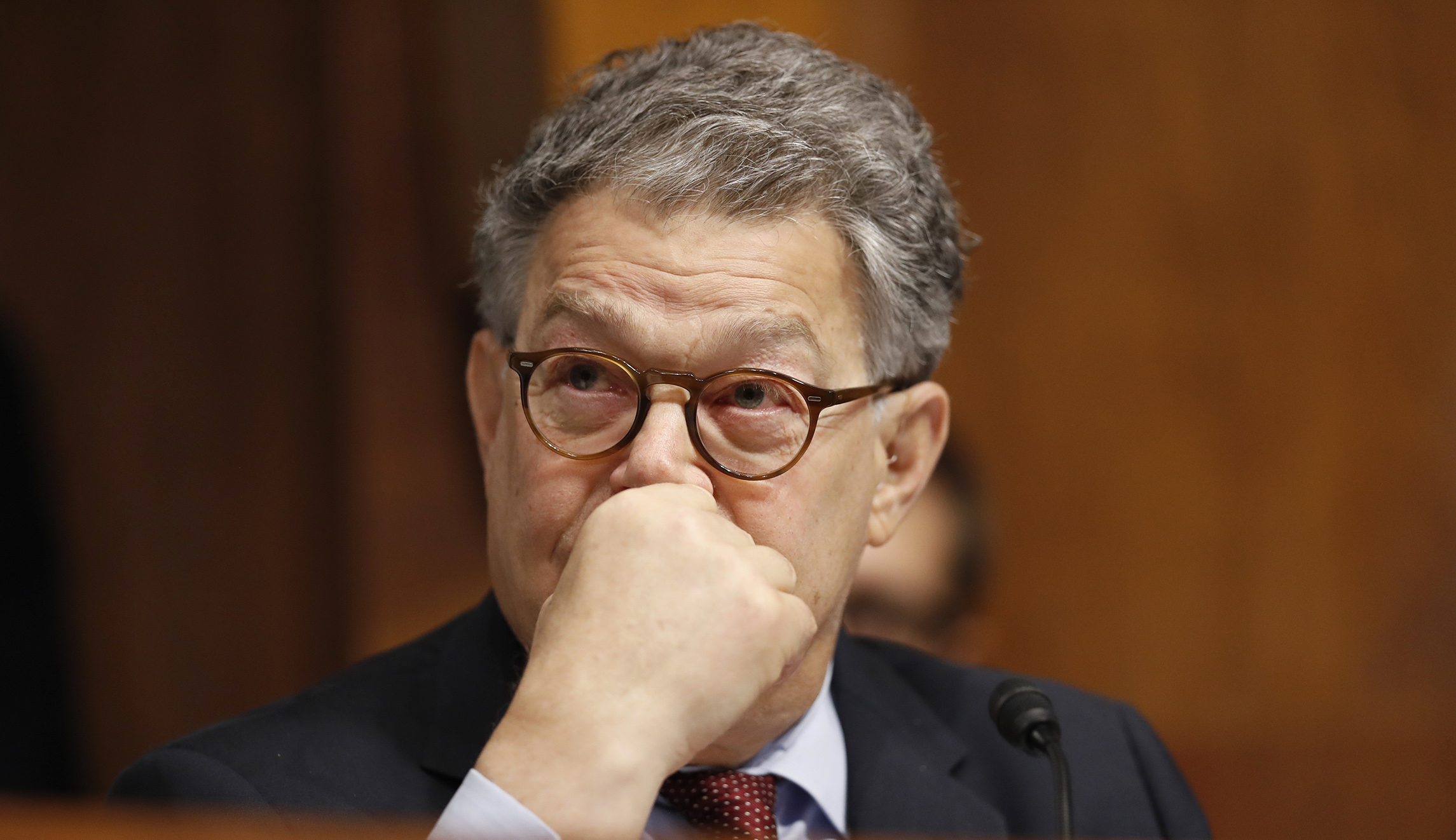 Democrats are finally calling on Al Franken to resign after seventh accuser comes forward. Why now?