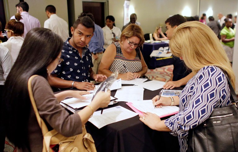 The Department of Labor reported Thursday morning the number of new claims for unemployment benefits in the first week of 2017 (AP Photo/Lynne Sladky, File)